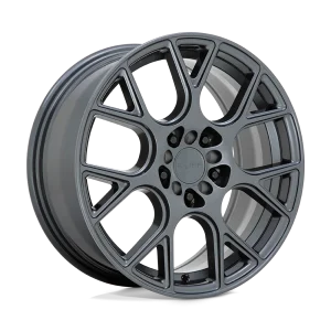 Ruff – DRIFT – Gunmetal – 18″x8″ 38mm – All weather Wheels – 1880RDD385D20G76